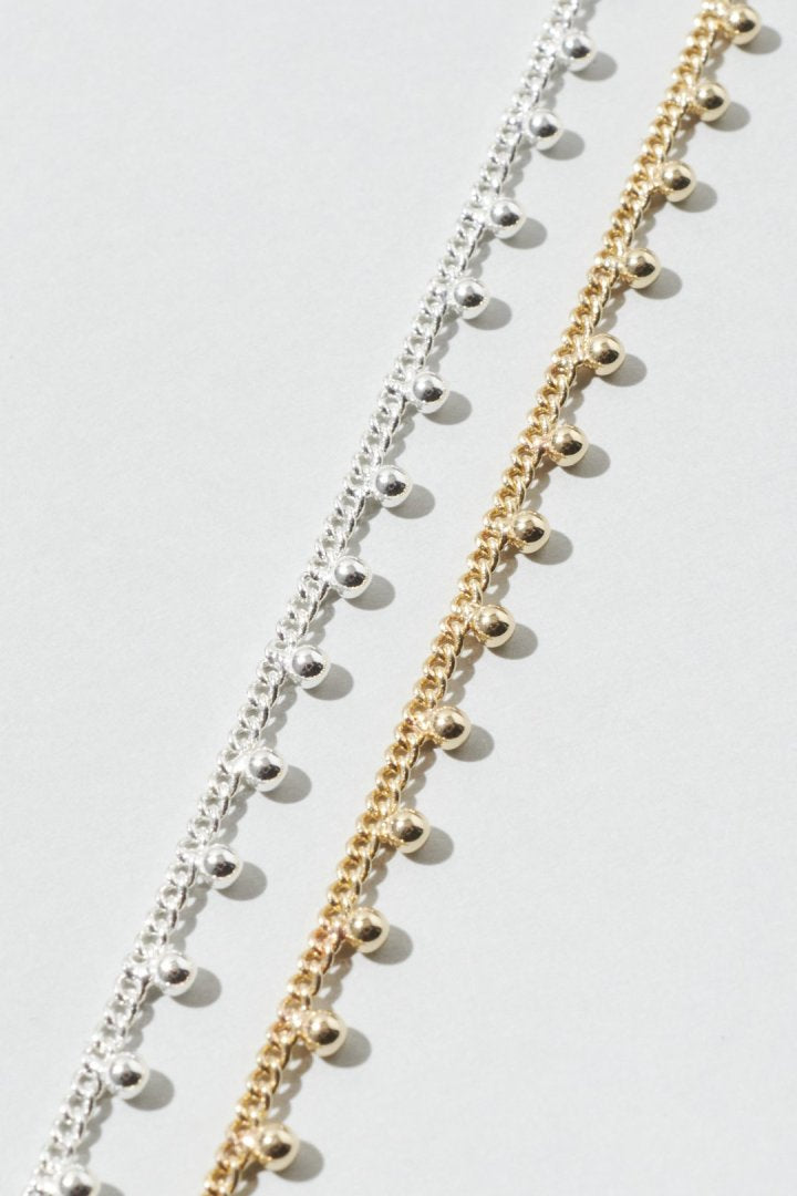 カラー ブルーム ネックレス