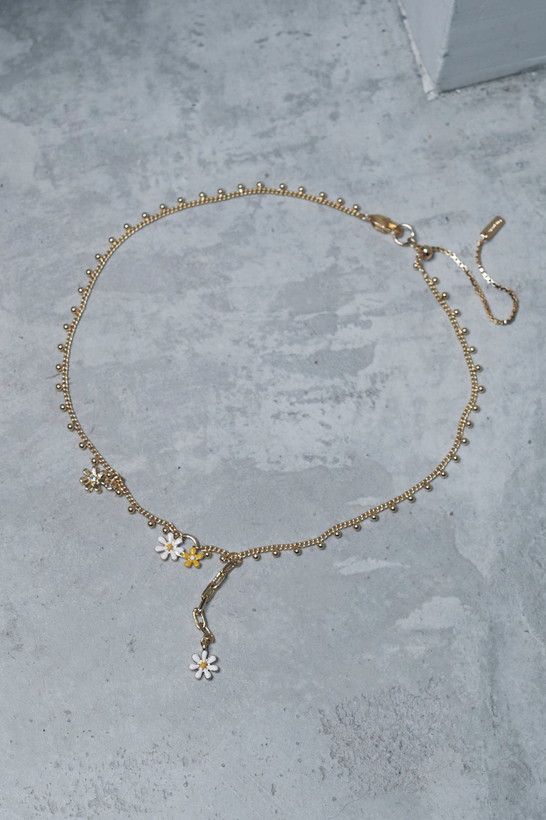 カラー ブルーム ネックレス