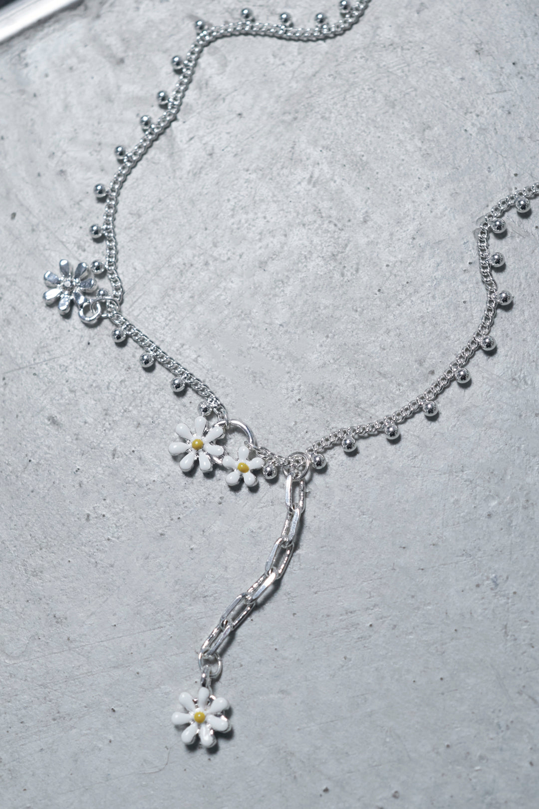 カラー ブルーム ネックレス