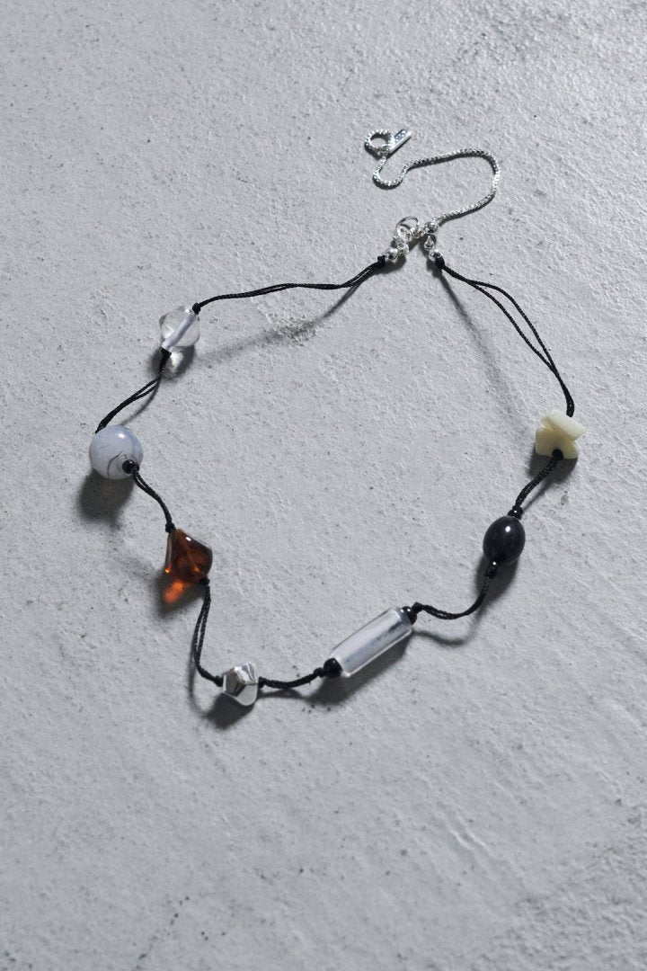 キャンディー ビーズ スレッド チョーカー