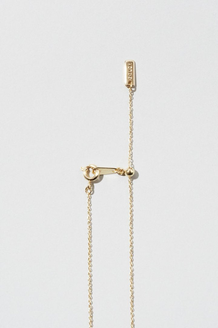 プチ カラー ハート ネックレス