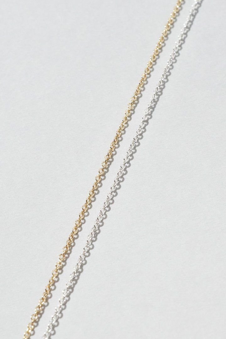 プチ カラー ハート ネックレス