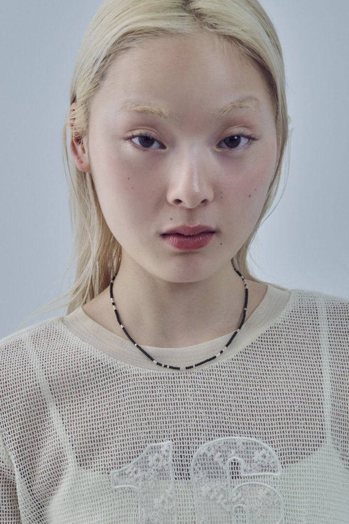 カラー ビーズ ネックレス