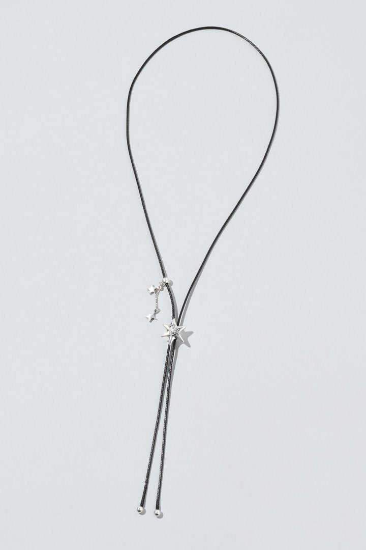 ポインテッド チャーム ループ タイイング ネックレス