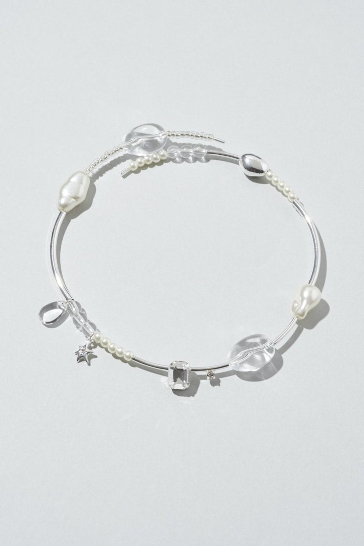 マルチ グロウ ビーズ ネックカフ