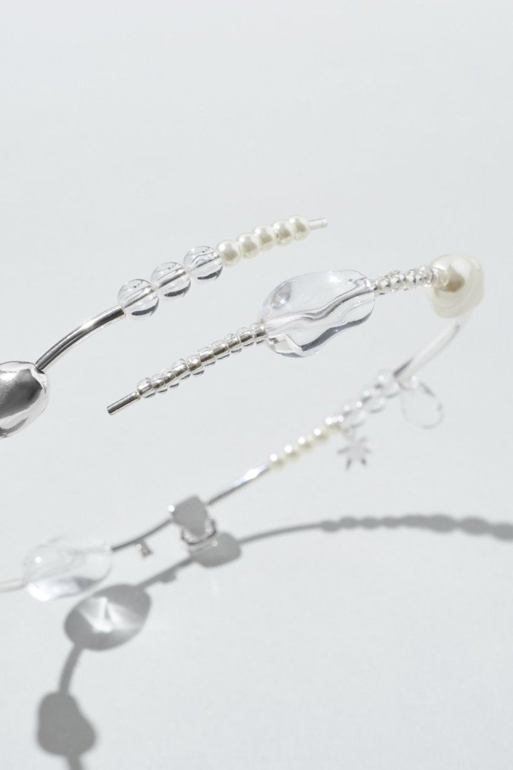 マルチ グロウ ビーズ ネックカフ