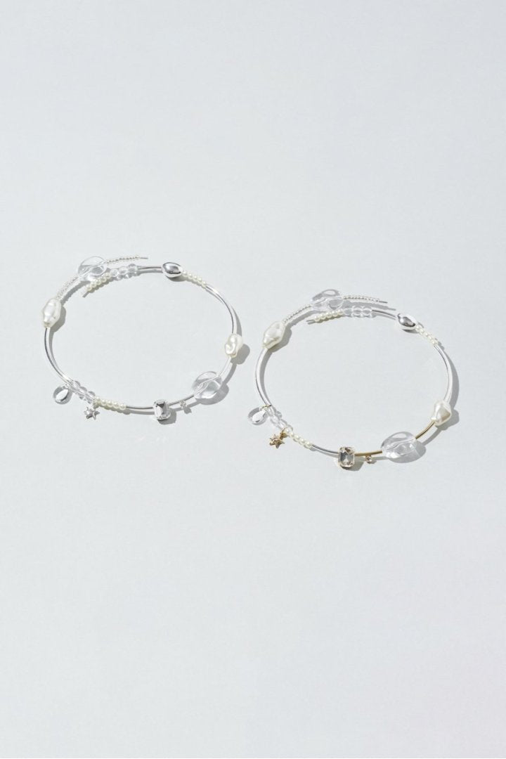 マルチ グロウ ビーズ ネックカフ