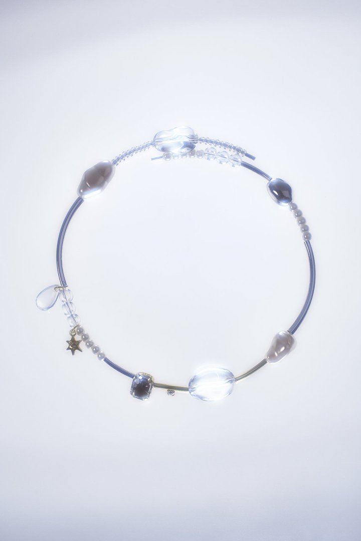 マルチ グロウ ビーズ ネックカフ