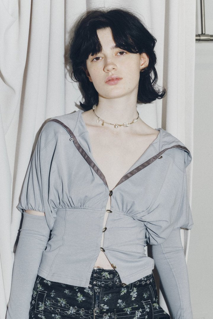 マルチ グロウ ビーズ ネックカフ