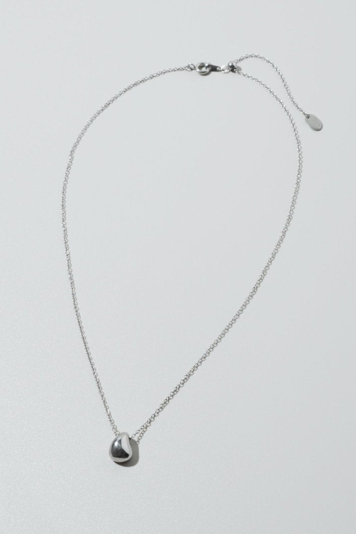 ニュアンス ドロップ スライド ステンレス ネックレス