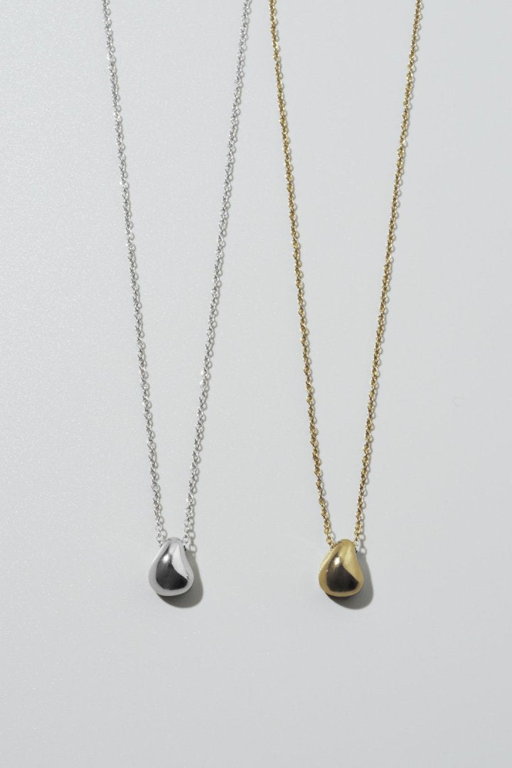 ニュアンス ドロップ スライド ステンレス ネックレス