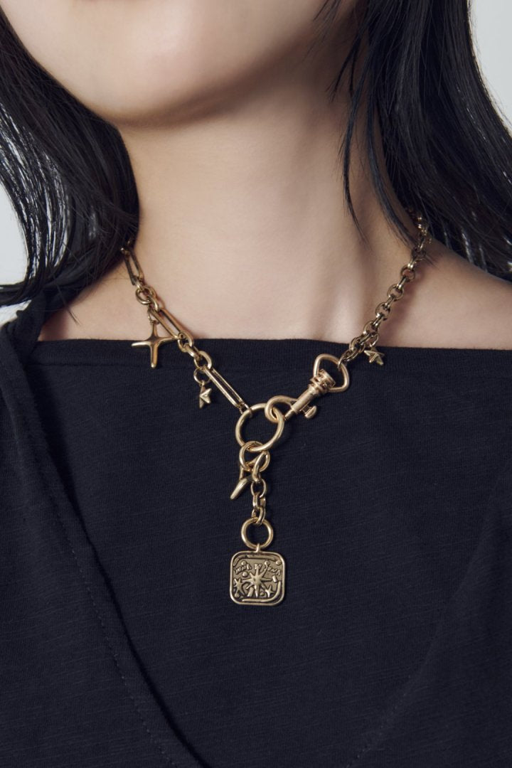 エングレイヴ ミックス チェーン ネックレス – GOLDY Onlinestore