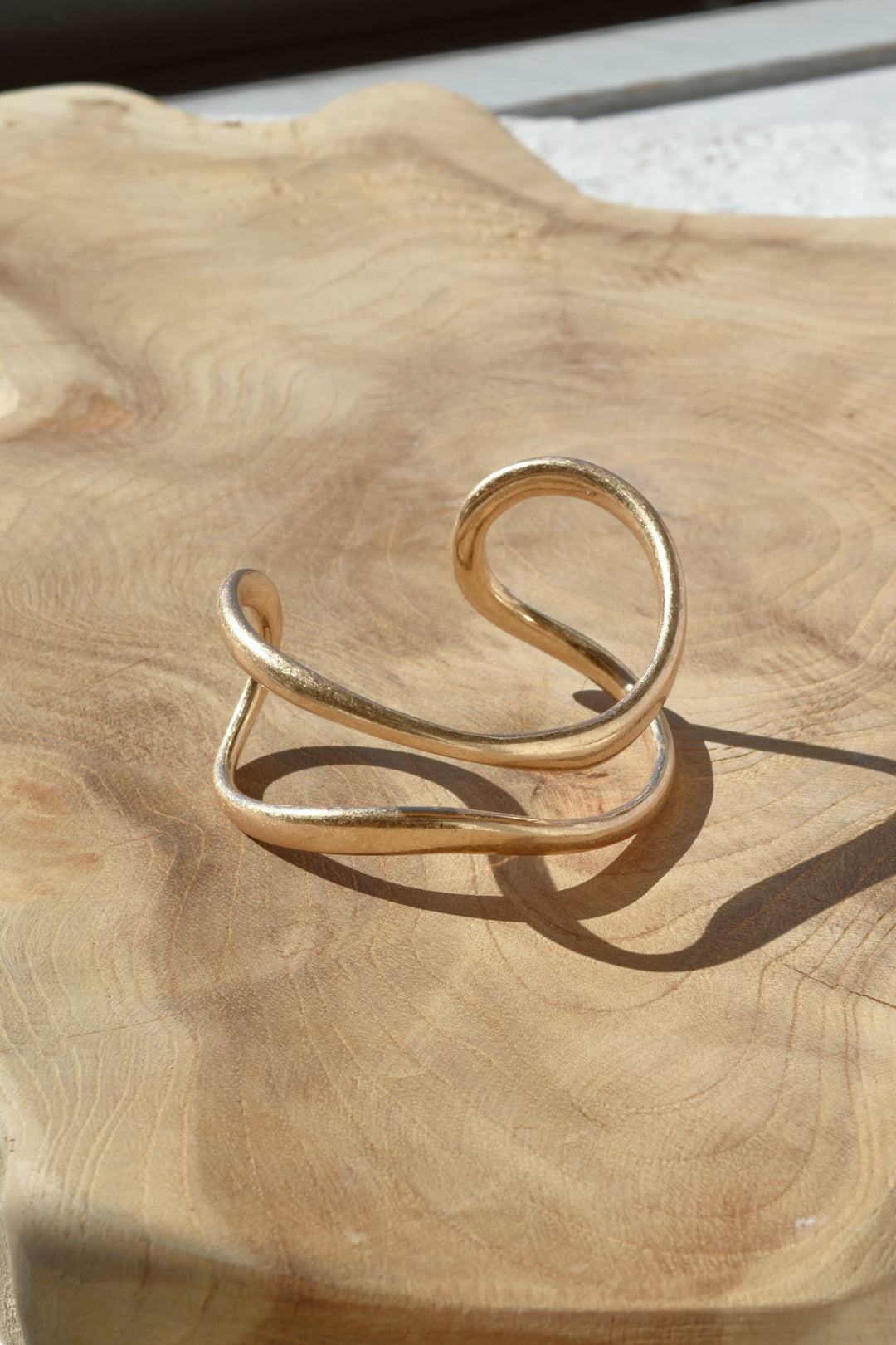 ゴールド 二連バングル ゴールドジャパン GOLDJAPAN 2連チェーン付きバングル （マット