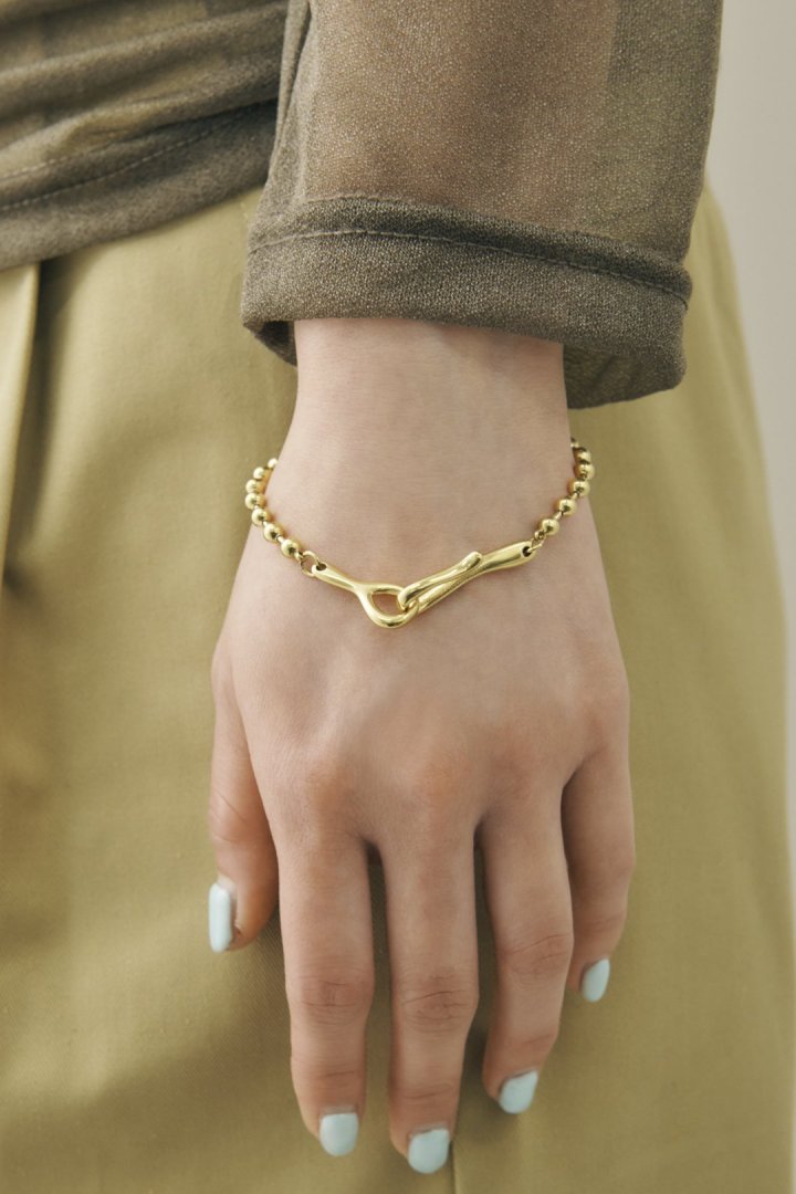 フック × ボール チェーン ステンレス ブレスレット – GOLDY Onlinestore