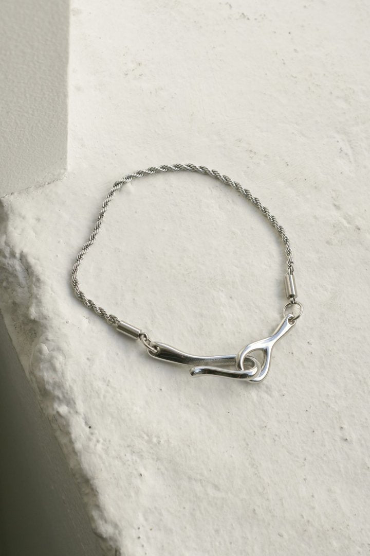 フック × ロープ チェーン ステンレス ブレスレット – GOLDY Onlinestore