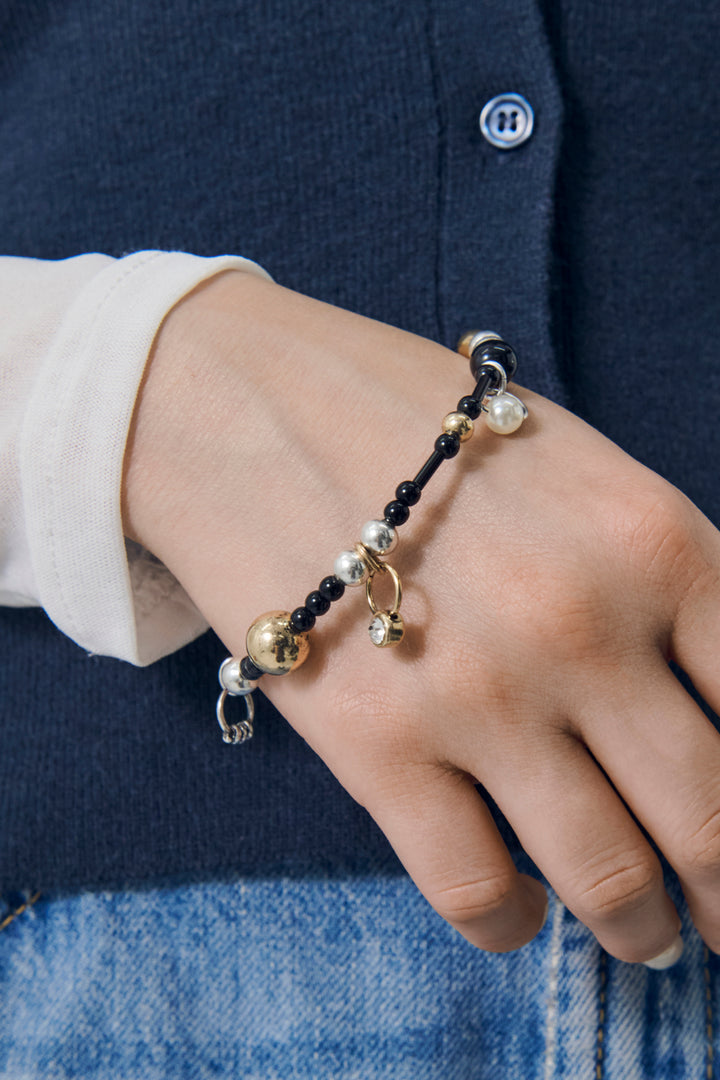 マルチ ビーズ バングル