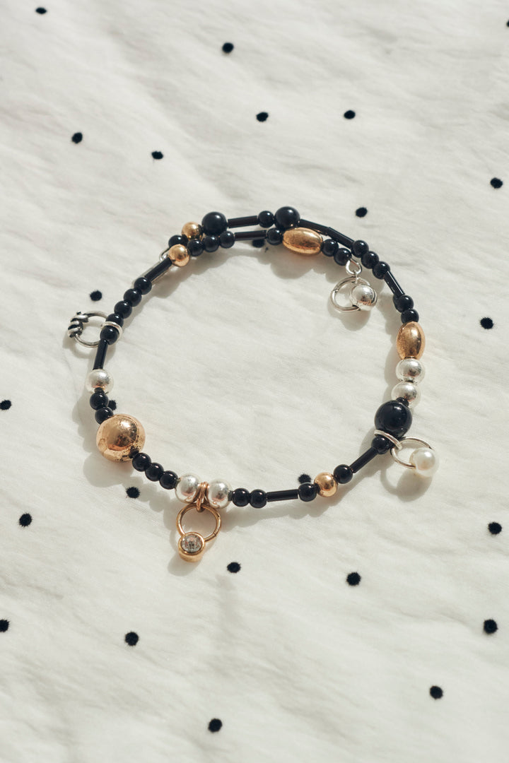 マルチ ビーズ バングル