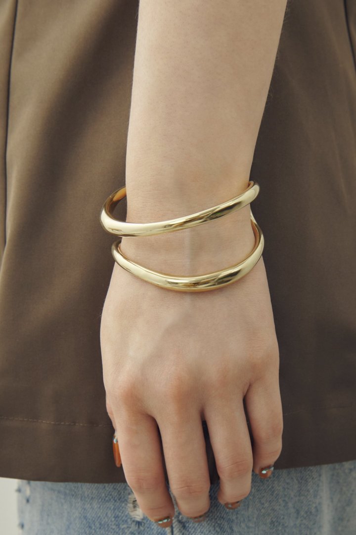 ダブル ラインズ ステンレス バングル – GOLDY Onlinestore