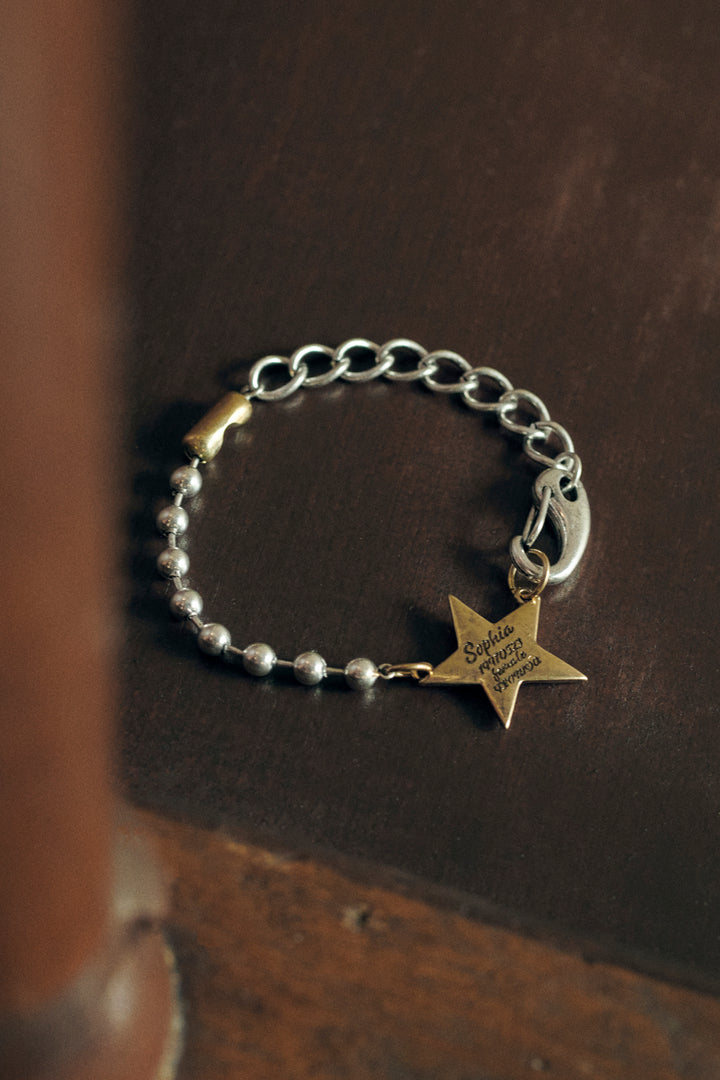 ソフィア スター ID プレート ブレスレット