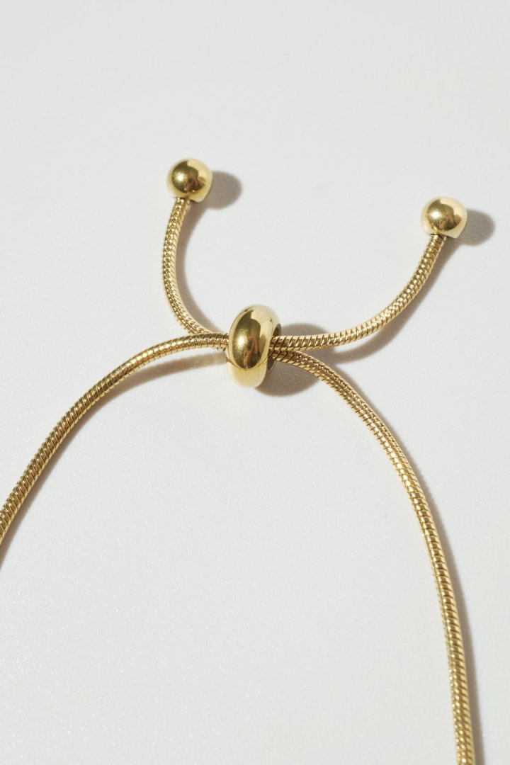 スリム ノット ステンレス ブレスレット