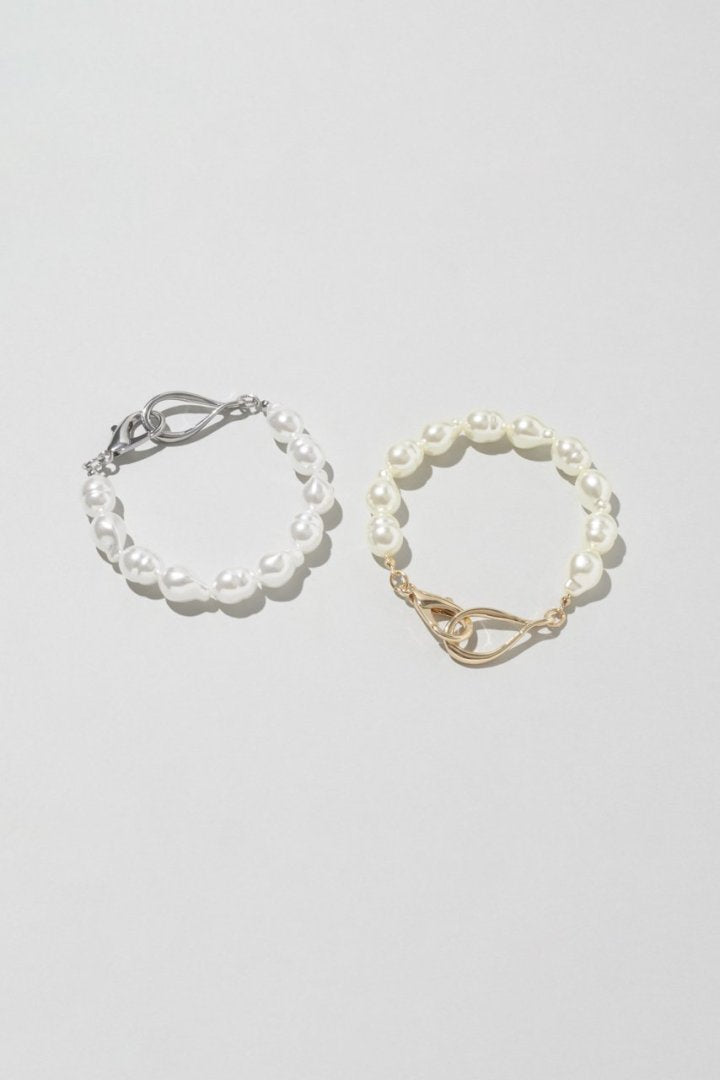 アンイーヴン パール ブレスレット