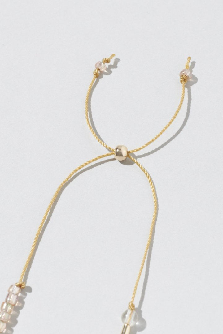 ボーダー ビーズ ブレスレット