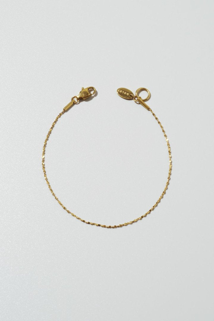 グリッター チェーン ステンレス ブレスレット