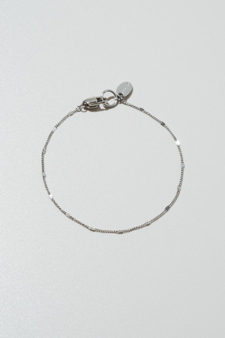 ドット チェーン ステンレス ブレスレット