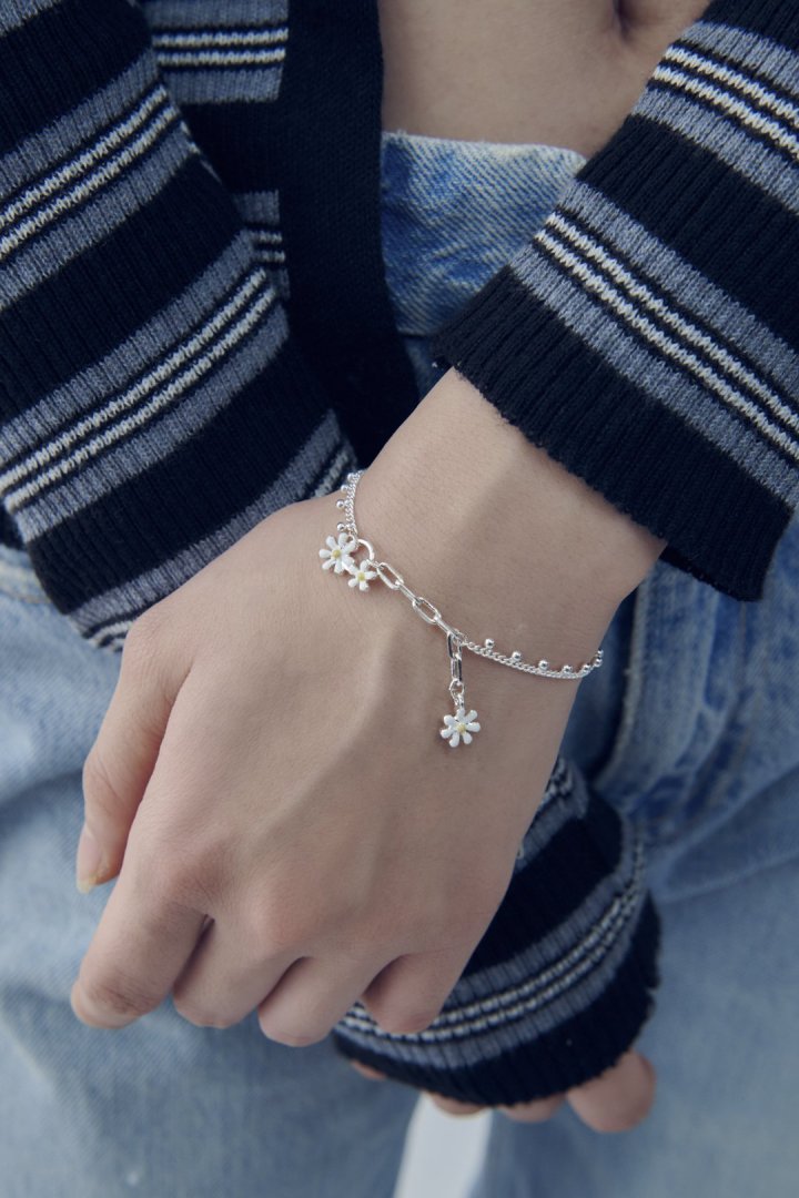 カラー ブルーム ブレスレット