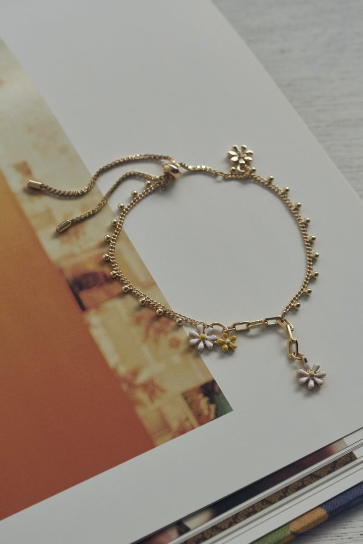 カラー ブルーム ブレスレット