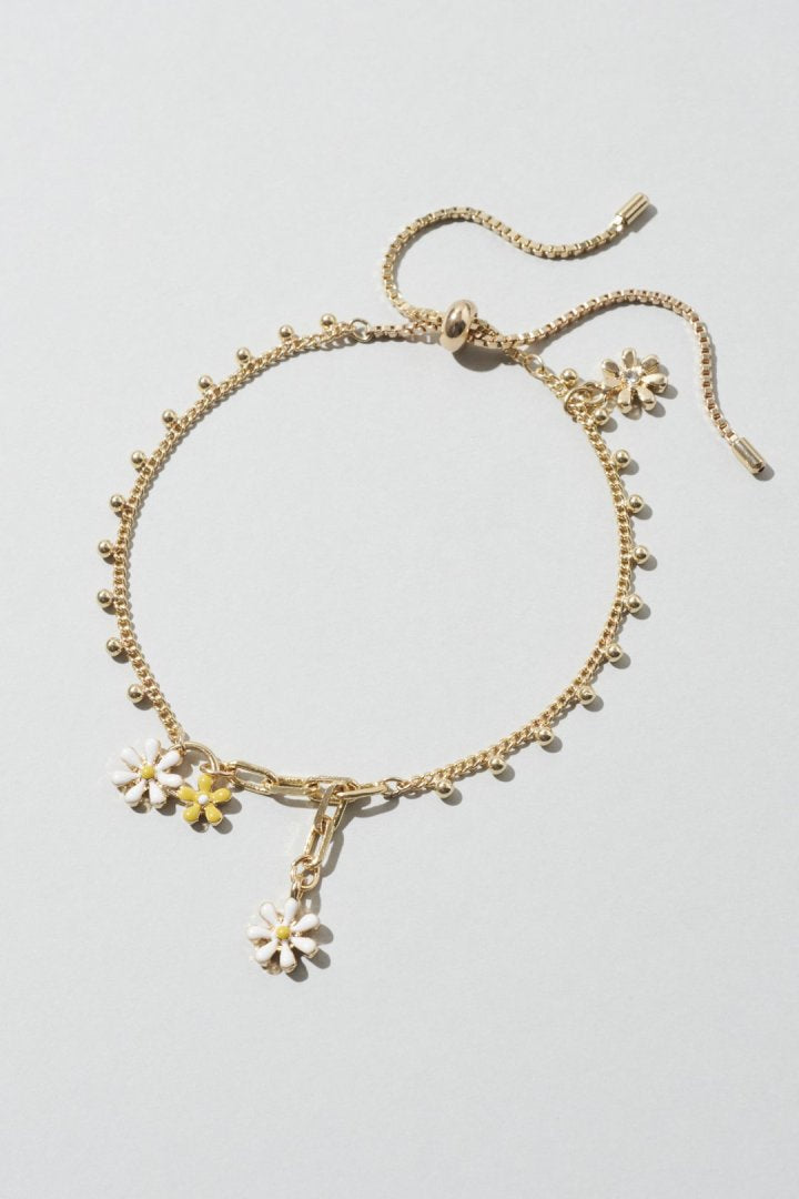 カラー ブルーム ブレスレット