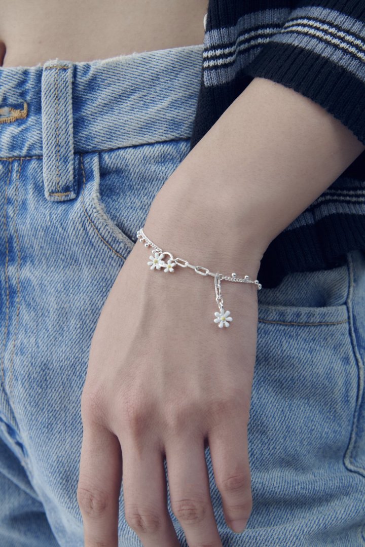 カラー ブルーム ブレスレット