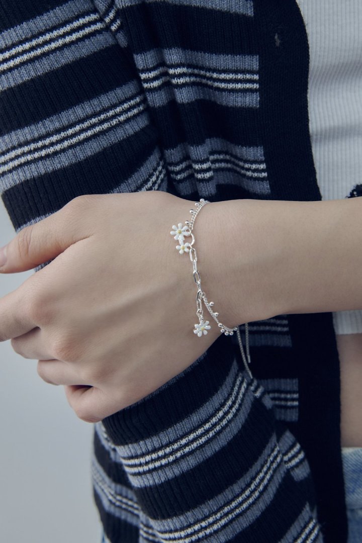 カラー ブルーム ブレスレット