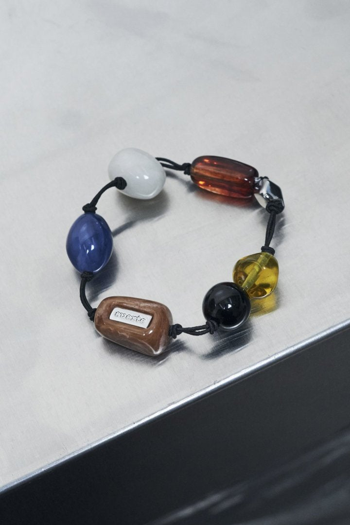 キャンディー ビーズ スレッド ブレスレット