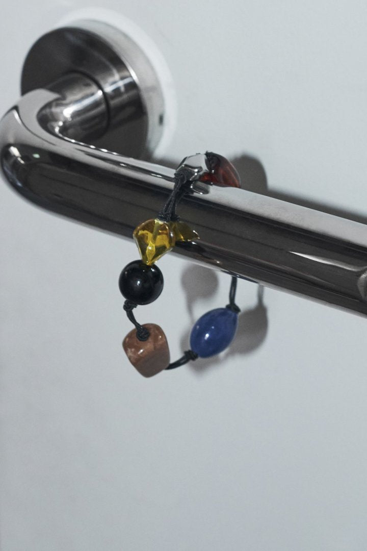 キャンディー ビーズ スレッド ブレスレット