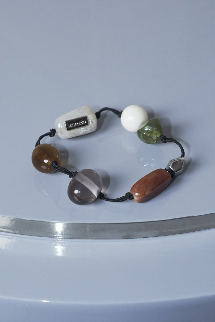 キャンディー ビーズ スレッド ブレスレット