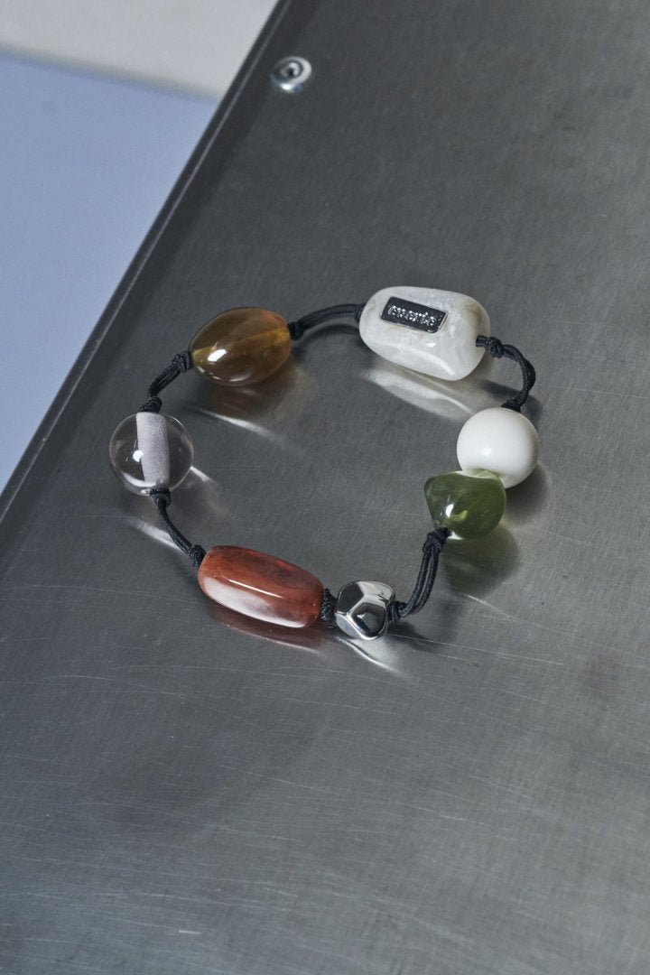 キャンディー ビーズ スレッド ブレスレット