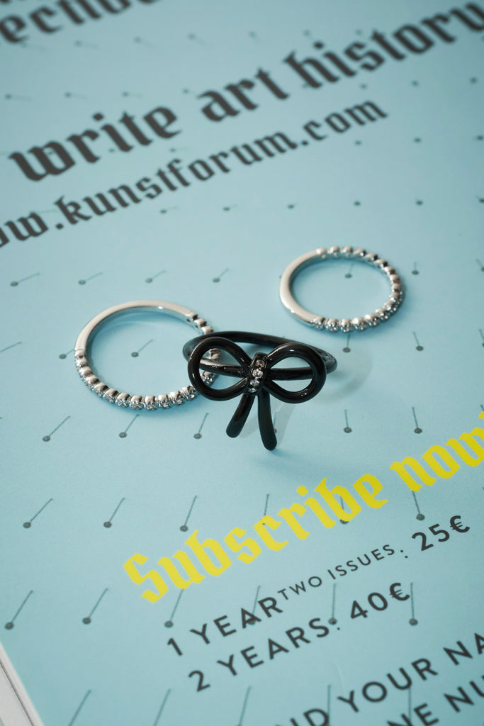 3PCS ビジュー レーン リボン セット リング – GOLDY Onlinestore