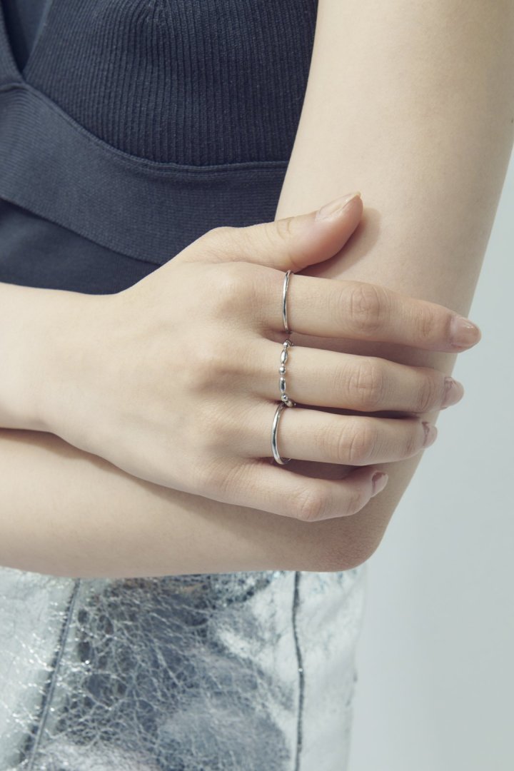 3PCS チェーン & ベーシック ステンレス セット リング – GOLDY