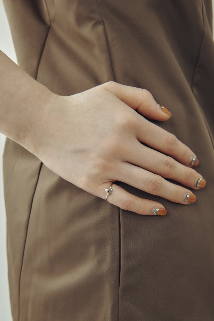 タイニー ハート ステンレス ピンキー リング – GOLDY Onlinestore