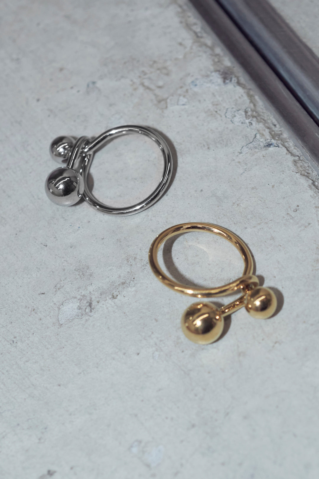 ダブル メタル ボール ステンレス リング – GOLDY Onlinestore