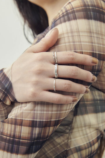 4PCS ヴィンテージ レタリング セット リング – GOLDY Onlinestore