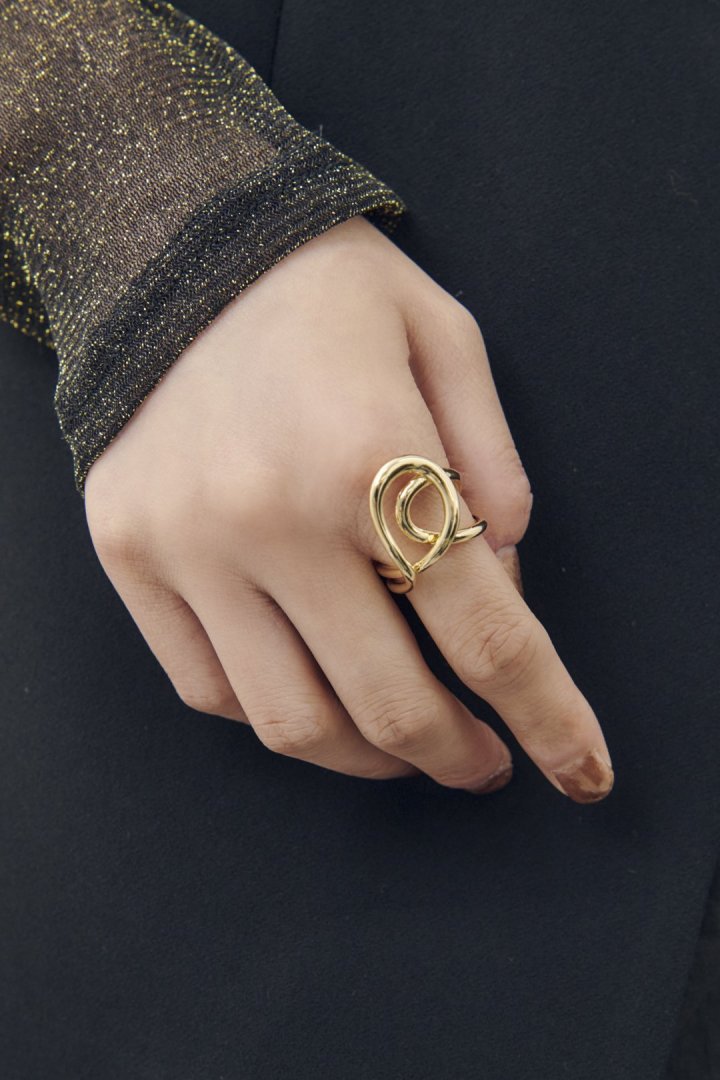 ワープ ライン リング