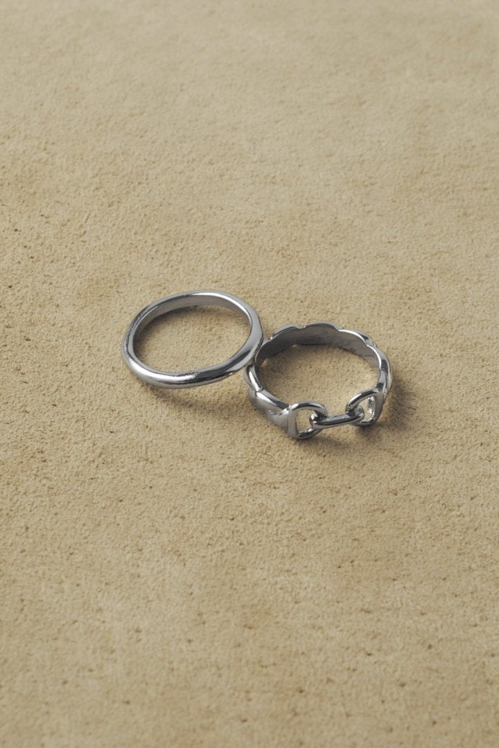 メタル ベルト セット リング