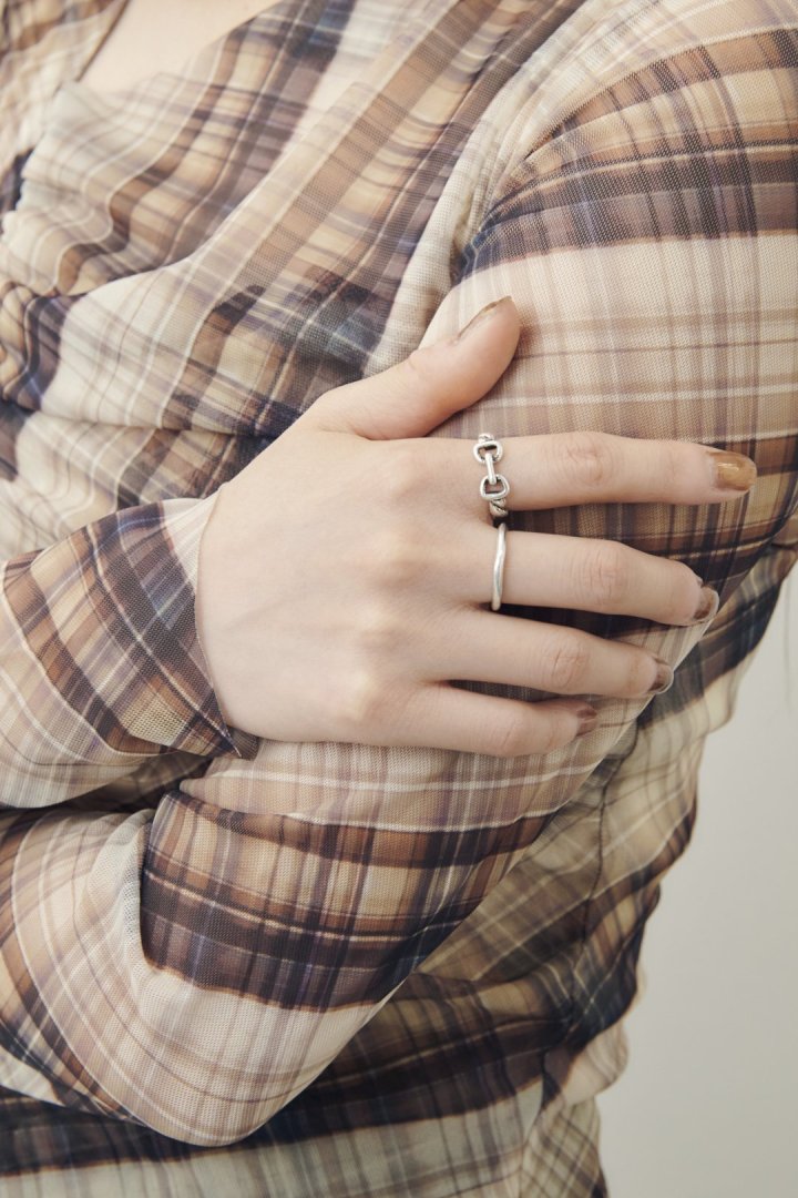 メタル ベルト セット リング