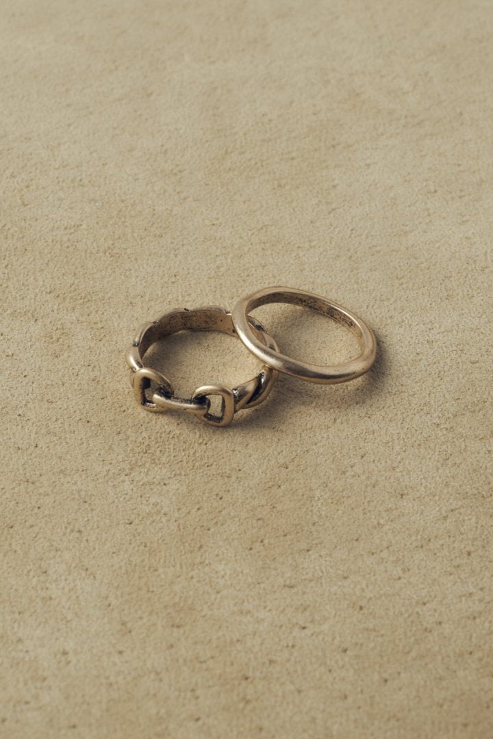 メタル ベルト セット リング