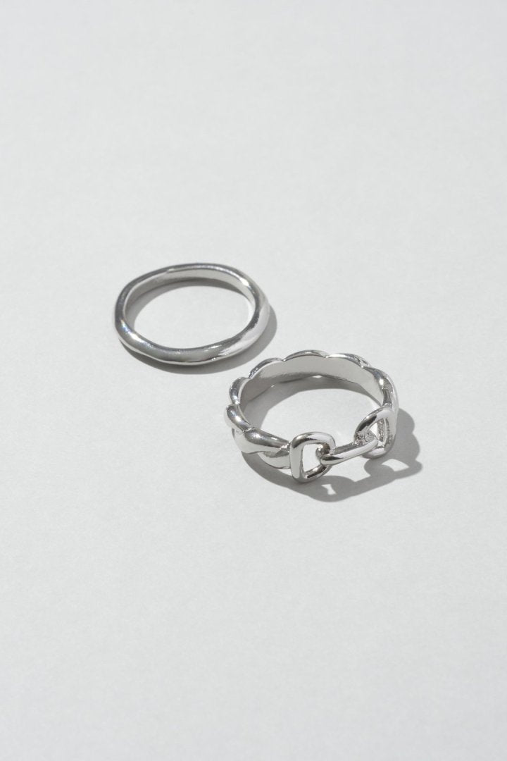 メタル ベルト セット リング