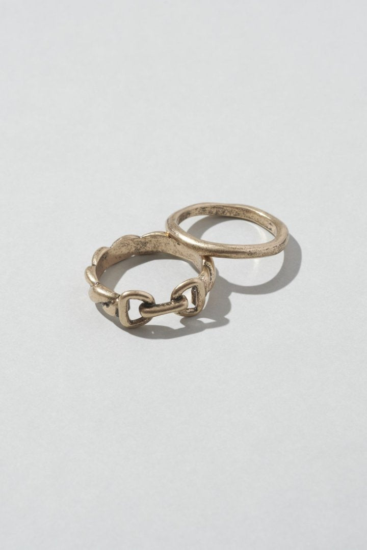 メタル ベルト セット リング