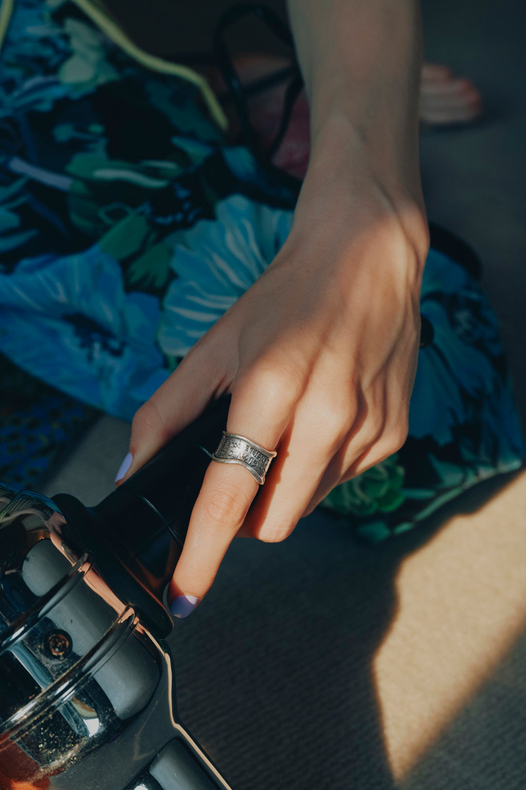 レタリング ワイド リング