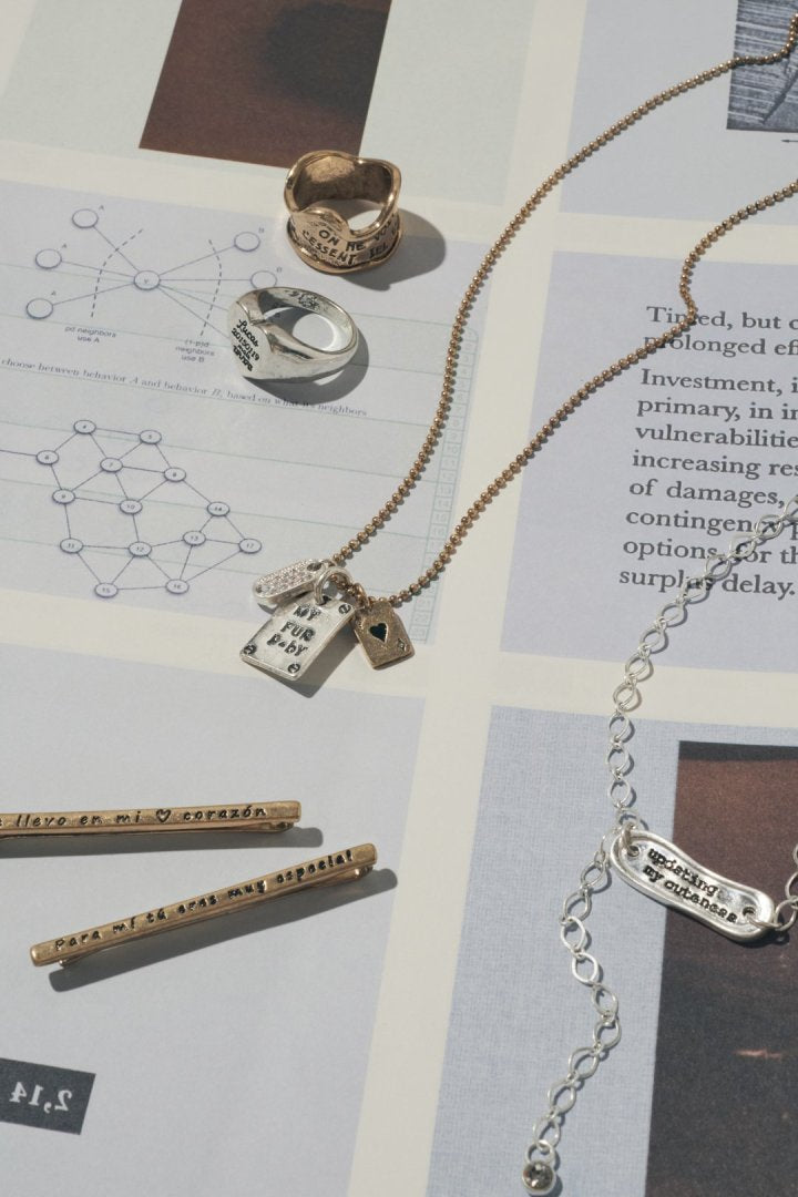 レタリング ワイド リング